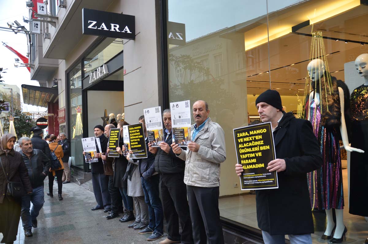 Zara stage protest before 